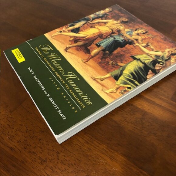 The Western Humanities Volume I: Beginnings Through Renaissance Paperback Book - Picture 5 of 11